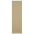 18"W x 68"H True Fit PVC Center Circle Arts & Crafts Fixed Mount Shutters, Natural Twine (Per Pair - Hardware Not Included)