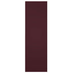 15"W x 74"H True Fit PVC Center Circle Arts & Crafts Fixed Mount Shutters, Wine Red (Per Pair - Hardware Not Included)