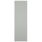 18"W x 68"H True Fit PVC Center Circle Arts & Crafts Fixed Mount Shutters, Hailstorm Gray (Per Pair - Hardware Not Included)