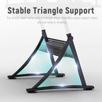 (en:Art & Craft Desk with Stool Drawing Table, Height(25.6"-35.4") Adjustable, 0°-50° Tiltable Glass top, Artist Workstation for Home Office School Study Room)
