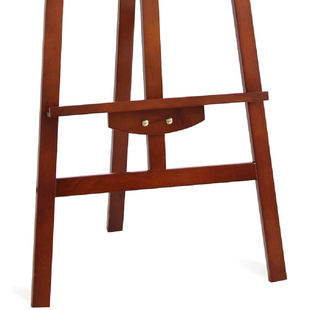 1.65M/64.9in Studio Canvas Easel Wooden A-Frame Folding Artist Art Craft Adjustable Display Exhibition for Drawing Painting Holder