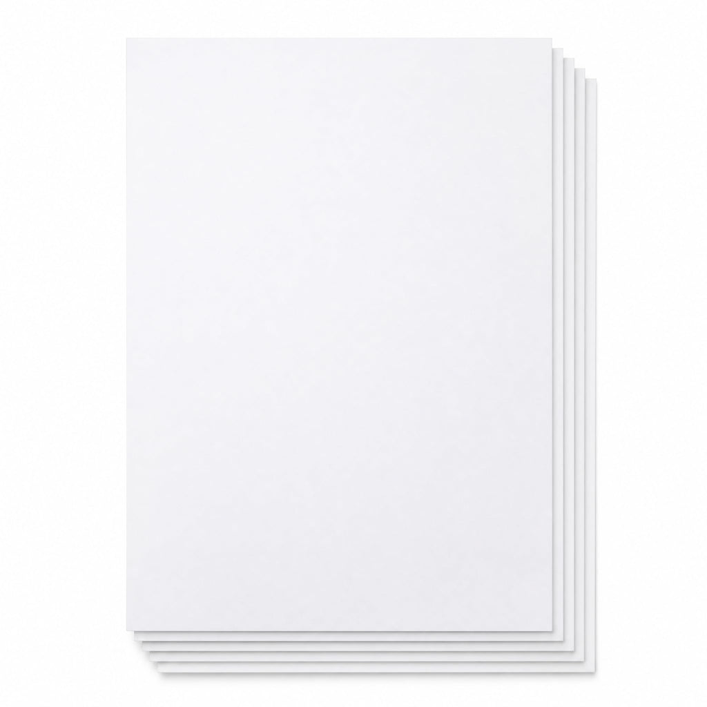 White Cardstock Paper, Art Craft Paper, Full Sheet 300G/5 sheets