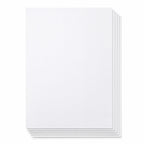 White Cardstock Paper, Art Craft Paper, Full Sheet 300G/5 sheets