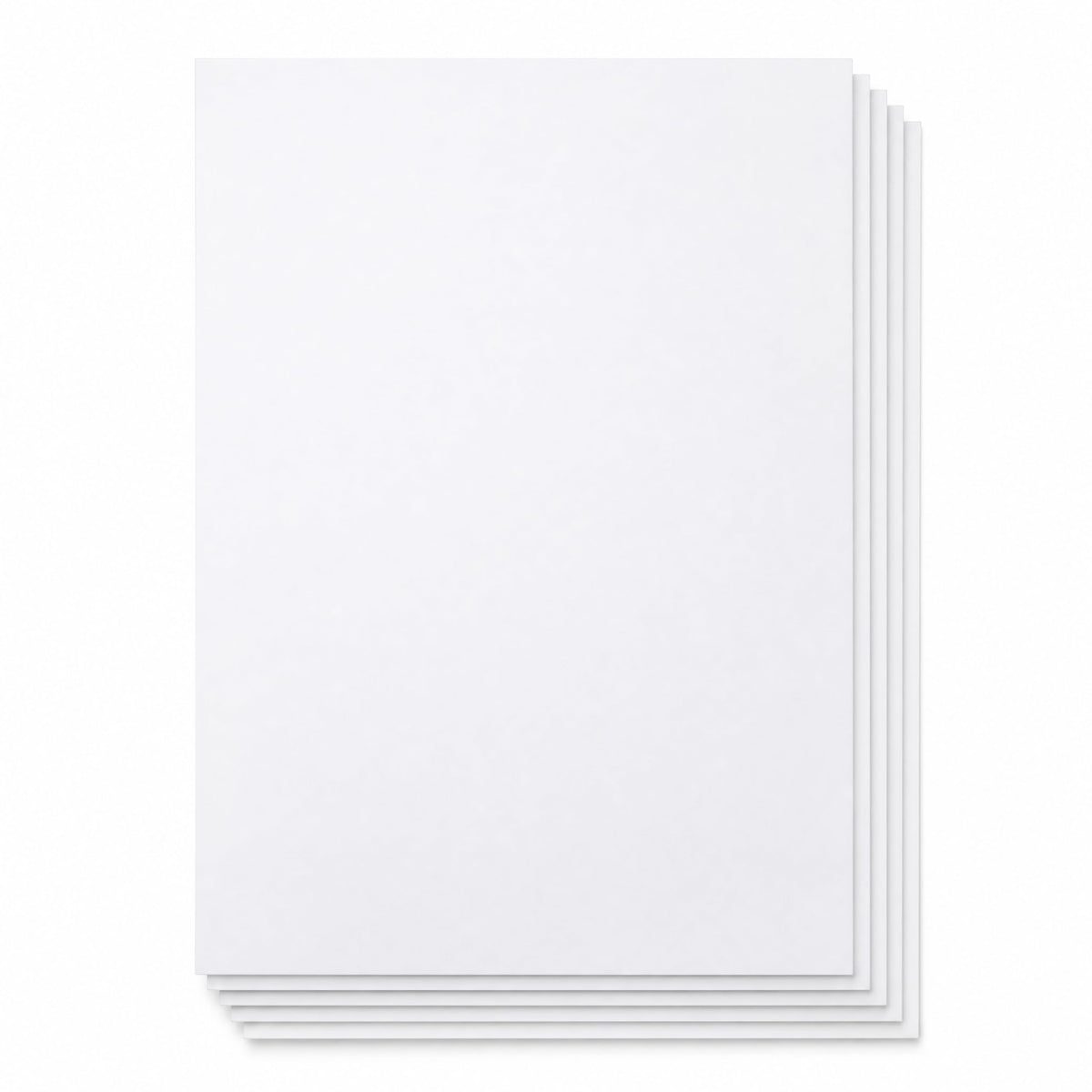 White Cardstock Paper, Art Craft Paper, Full Sheet 300G/5 sheets