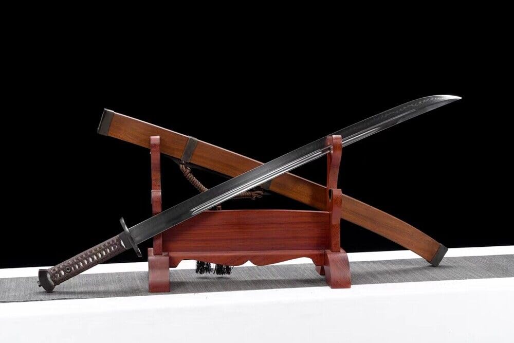 Yanling Dao Sword Chinese Martial Arts Knife T10Steel Blade Sharp Copper Fitting Crafted for Battle: Razor Sharp Blade Katana Sword, Handmade and Battle Ready
