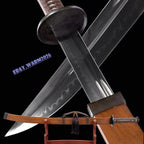 Yanling Dao Sword Chinese Martial Arts Knife T10Steel Blade Sharp Copper Fitting Crafted for Battle: Razor Sharp Blade Katana Sword, Handmade and Battle Ready