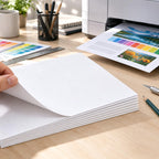 White Cardstock Paper, Art Craft Paper, Full Sheet 300G/5 sheets