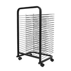 Sturdy Metal Wire Drying Rack with 20/25/30/35 Shelves - Ideal for Artwork Storage & Organization in Classrooms & Art Clubs - Perfect for Efficient Craft Drying Solutions