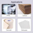 Water Absorber Paper - 100 cm² Area, 100mm±5ml Water Capacity, Ideal for Printing & Cardboard Projects, High Absorption Rate, Perfect for Art & Crafts