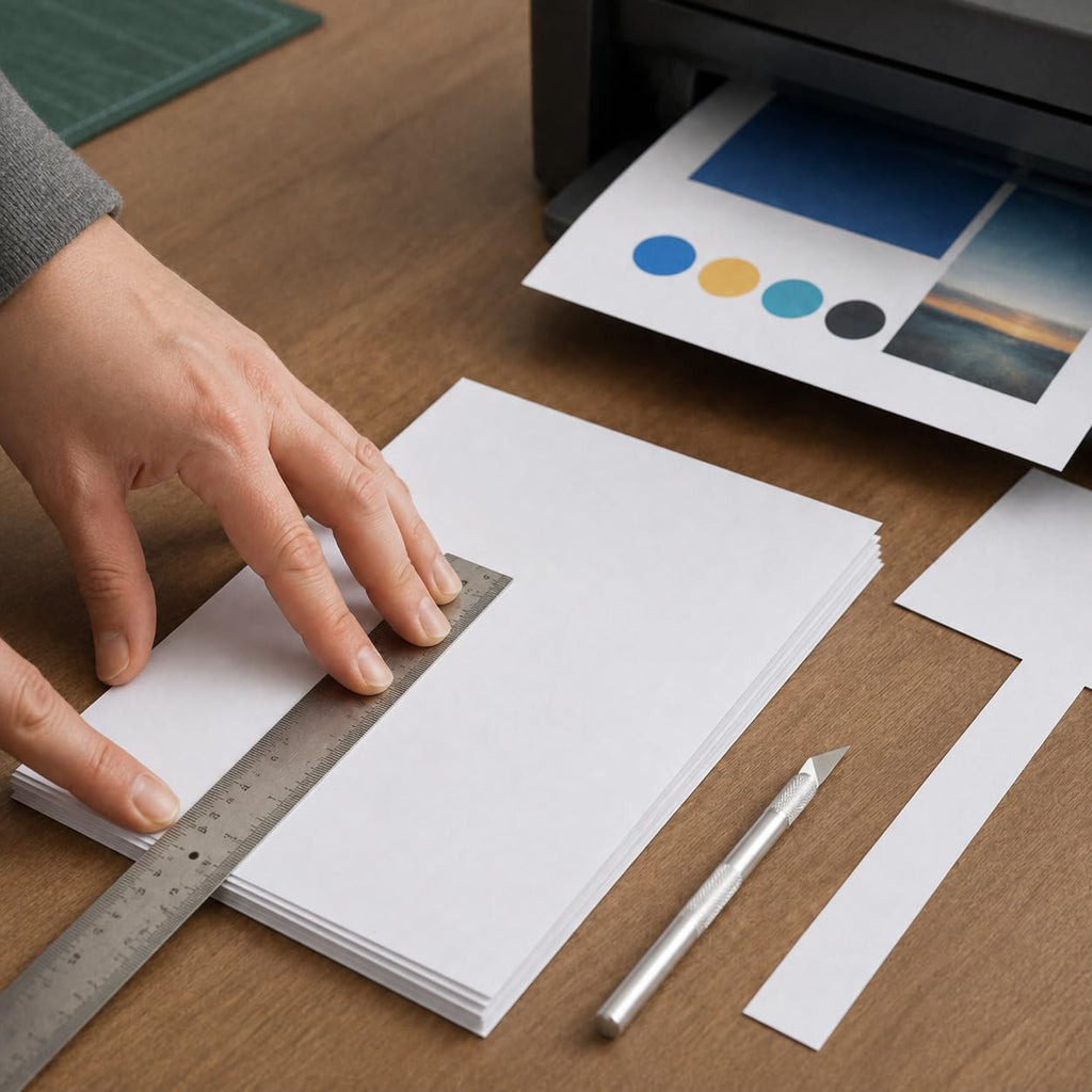 White Cardstock Paper, Art Craft Paper, Full Sheet 300G/5 sheets