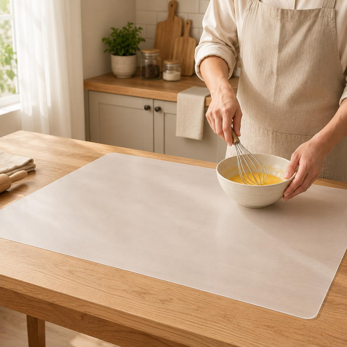 48x64 Inch Translucent Craft Mat for Resin & Jewelry Casting, Nail Art, Painting & Epoxy Projects - Durable Silicone Protector Pad, Versatile Countertop Mat for Artists
