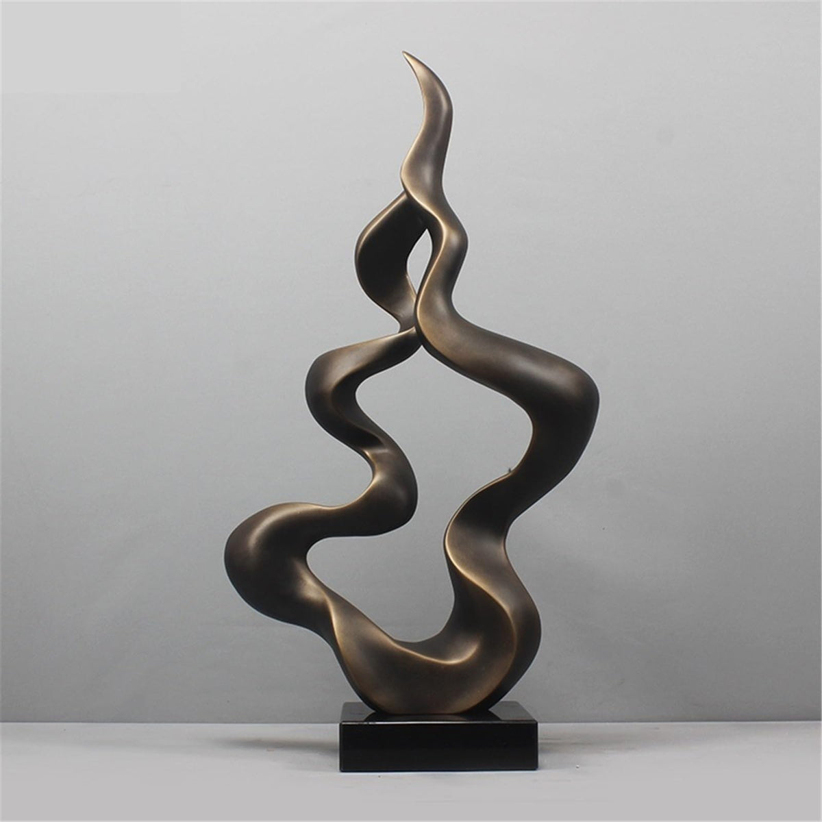 Art Statues Large Sculpture Artwork Ornaments Light Luxury Abstract Decorations Modern Home Decor Crafts