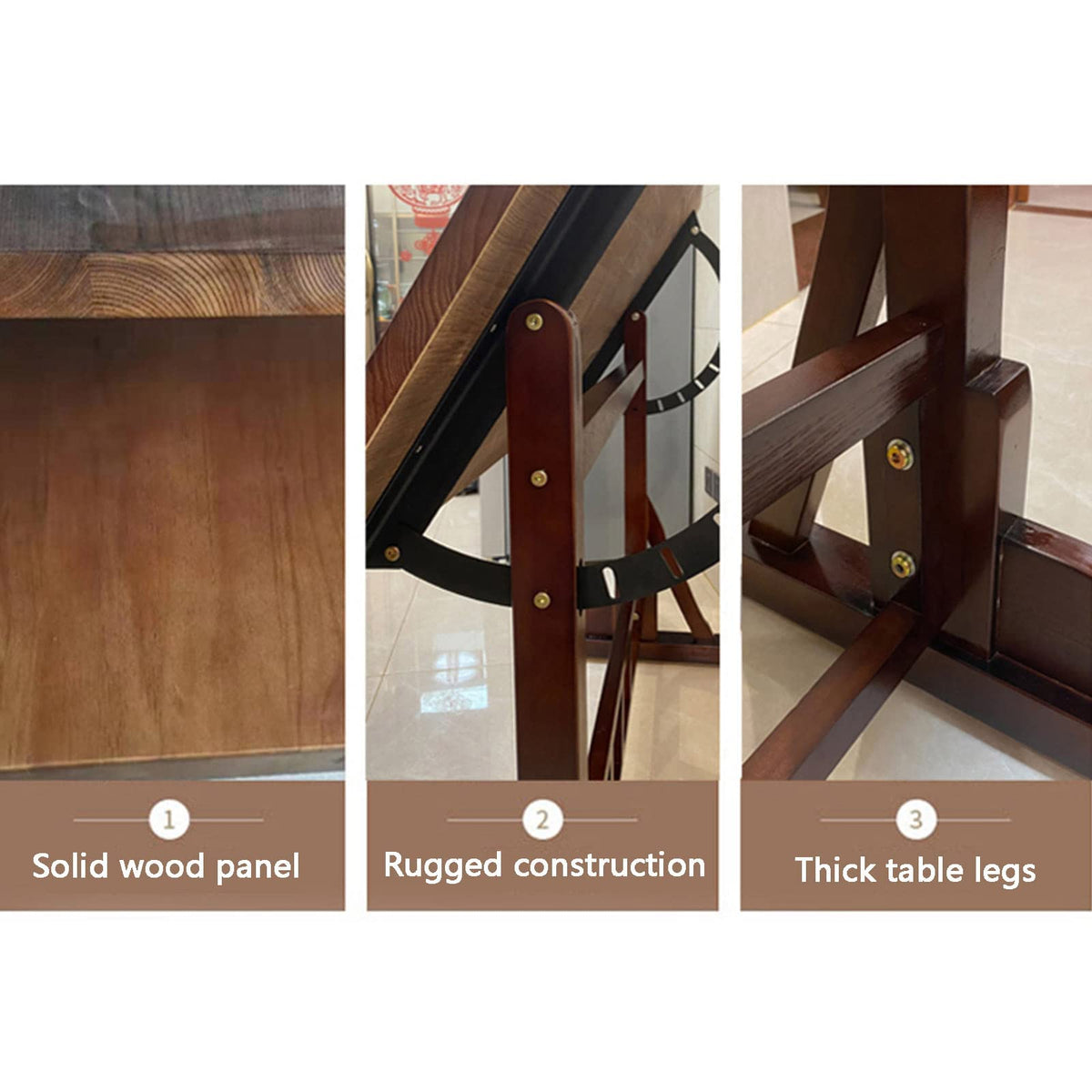 Solid Wood Drafting Table, Artist Drawing Desk with Tiltable Tabletop, Art Craft Desk, Writing Desk Studio Desk for Artwork, Graphic Design, Reading