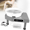 Touch Screen Clay Wheel,Pottery Forming Machine Electric Wheel,for Pottery with Foot Pedal and Detachable Basin Easy Cleaning for Ceramics Clay Art Craft,110V