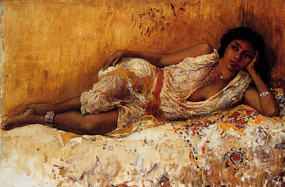 Toperfect Oil Painting Handmade $50-$2000 by College Teachers - Wall Art Decor - 15 Wall Painting on Canvas - Craftsman Selling Cases By A Teak Wood Building Ahmedabad Indian Edwin Lord Weeks -Size3