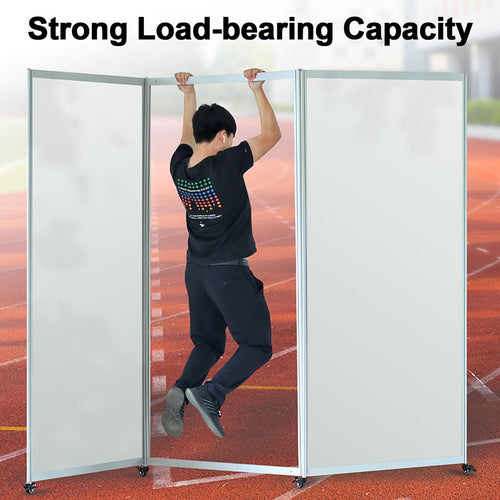 Adjustable Folding Display Rack for Art Exhibitions, Aluminum Advertising Stand, Freestanding Display Racks for Gallery, Craft Fair, Trade Show - 3pcs, 120x200cm (47.2x78.7in)