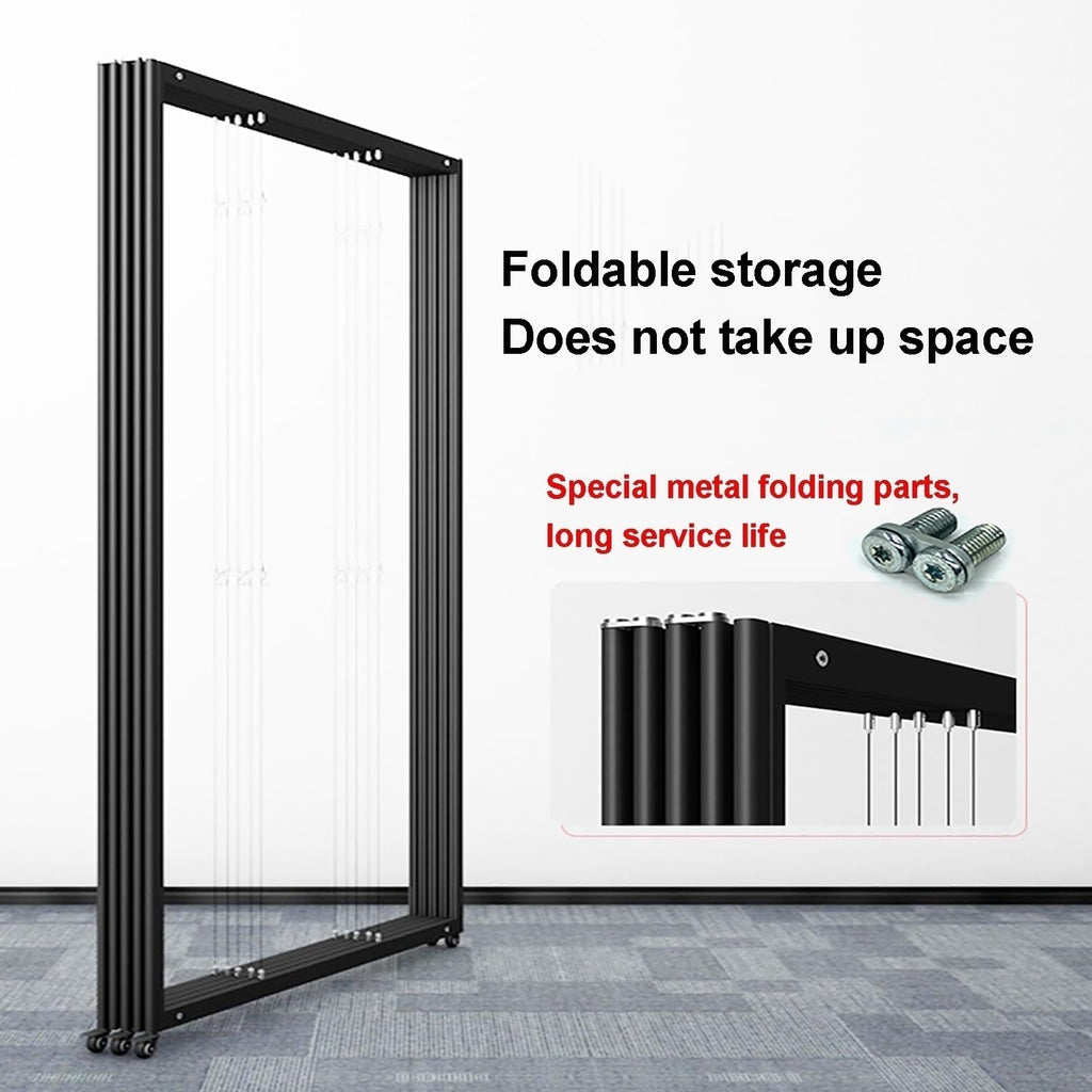 SARKEY Freestanding Display Racks, Folding Painting Exhibition Shelf, Movable Metal Advertising Stand, Publicity Work Holder, for Art Gallery, Craft Fair, Booth(5pcs,80x180cm/31.5x70.8in)