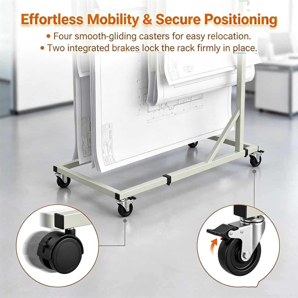 Adjuble le Ding STO Rack - Versatile Document nizer for Art Supplies, Office Files, and Craft Materials - Space-Saving Design for Home & Office Use