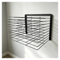 Wall-Mounted Art Drying Rack for Paintings and Crafts, Sturdy Steel Construction with Foldable Shelves, Ideal for A3 Paper and Efficient Airflow, Perfect for Art Studios and Classrooms