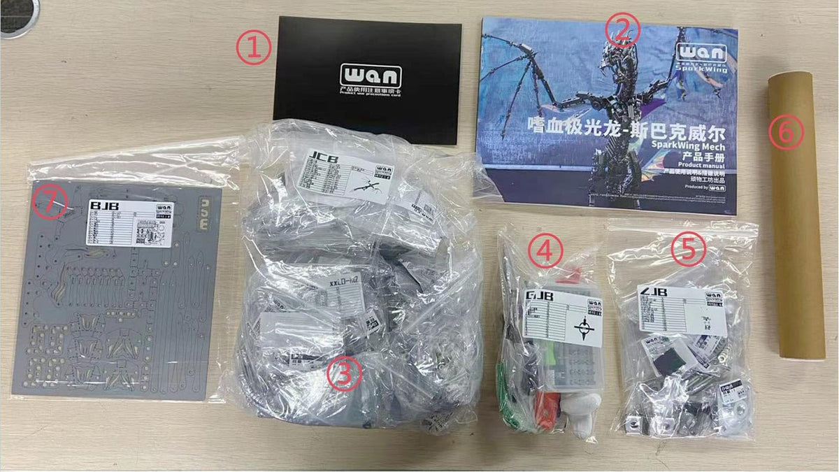 3D Metal Puzzle Animal Model Kit, 3000PCS 3D DIY Assemble Mechanical Bloodthirsty Aurora Dragon with Adjustable Display Stand, Creative Handcrafted Art Craft Desktop Display & Decoration for Adults