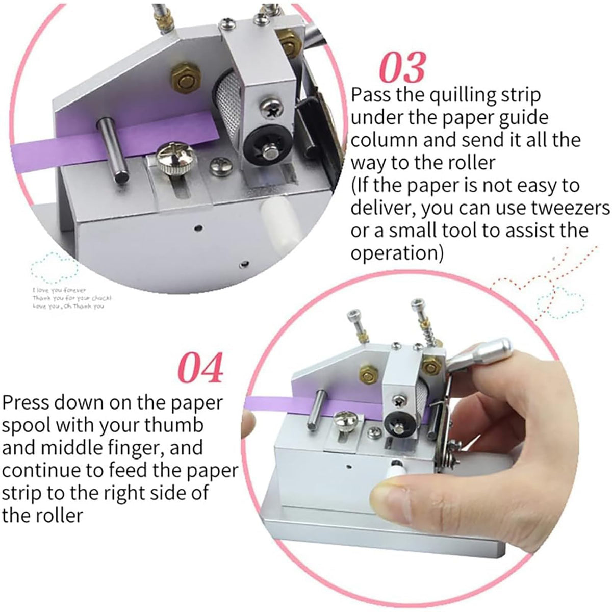 Adjustable Manual Quilling Frinr Machine - 3D Handmade Paper Cutting Tool for Crafts, Customizable Tassel Length & Width, Perfect for DIY Projects and Art Enthusiasts