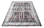 9'4''x12'11'' Hand Knotted Arts & Crafts 100% Wool Indo Oushak Traditional Oriental Area Rug Black,Gray Color