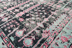 9'4''x12'11'' Hand Knotted Arts & Crafts 100% Wool Indo Oushak Traditional Oriental Area Rug Black,Gray Color
