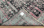 9'4''x12'11'' Hand Knotted Arts & Crafts 100% Wool Indo Oushak Traditional Oriental Area Rug Black,Gray Color